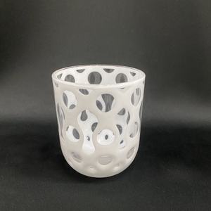 Vaso de agua acrílico decorativo coloreado - Product Image 4