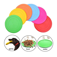 Pet Dog SiliconeToy Disques Volants Formation Jouets Interactifs Fournitures Pour Animaux Disque Volant