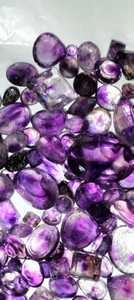 Ametyste Naturelle Polie Facettée Transparente Violette pour Bijoux, Artisanat, Créations Personnalisées et Design DIY - Product Image 3