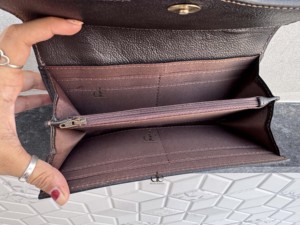 Hot-Selling Carving Hand <b>Tooled</b> Wallet Clutch Phone <b>Case</b> Stylish Handmade Western Leather Floral Wallet for Women's Multi Uses - Product Image 6
