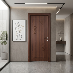 Puerta Interior Moderna de MDF Acabada, Universal para Varios Estilos de Decoración, Insonorizada, Protección de Privacidad, Hermosa y Duradera - Product Image 1