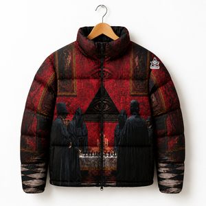 Veste d'hiver unisexe à sublimation pour l'extérieur, style régalia maçonnique héritage, vêtements grecs, fraternité et sororité - Product Image 4