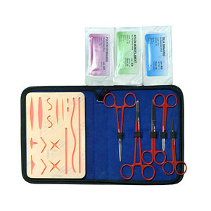 Kit de pratique de suture pour étudiants en médecine avec coussinets de peau chirurgicaux – Fournitures pédagogiques pour l'enseignement de la suture médicale - Product Image 1