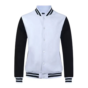 Hot Selling Wholesale <b>Mens</b> Baseball Varsity Jacket Super Dry Custom Windbreaker Letterman Coat Plus Size Outerwear - Product Image 1