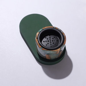 Quemador de Incienso Artesanal Exclusivo de Sándalo, Porta Incienso Premium, Decoración Religiosa y Elegante para el Hogar, Regalo Festivo, India - Product Image 3