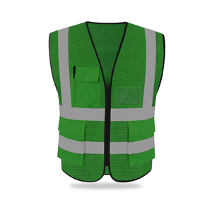 Gilet de sécurité personnalisé avec logo, haute visibilité, vêtements de travail avec panneaux réfléchissants, options de conception personnalisées pour les équipes de sécurité, construction - Product Image 6