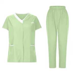 Uniformes Médicos para Doctores y Enfermeras, Cómodos, Duraderos y Lavables, Uniformes Quirúrgicos Unisex para Hospital - Product Image 1
