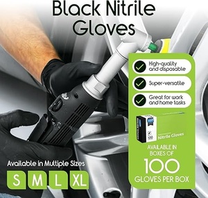 Gants de sécurité jetables industriels, gants en nitrile résistants aux produits chimiques - Product Image 4