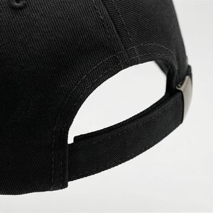 Gorra Negra con Logo Redondo, Gorras de Béisbol Clásicas, Ajuste para Mujer, Estética Atractiva, Unisex, Adaptable, de Algodón - Product Image 6