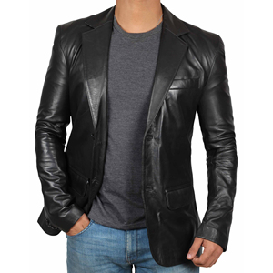 Custom <b>Leather</b> <b>Blazer</b> <b>Jacket</b> Men's Fashion <b>Jacket</b> 2026 Casual Men <b>Leather</b> <b>Jacket</b> Slim Fit Stylish And Handsome Men's Clothing - Product Image 5