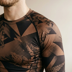 Custom <b>Men</b> <b>Compression</b> Fitness Wear Half Sleeve Running Workout Training Athletic <b>Shirt</b> - Product Image 2
