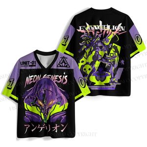 T-shirt en jersey 100 % coton sublimé, motif anime néon 01, coupe classique, col rond, manches courtes, respirant, séchage rapide, imprimé Mecha - Product Image 4