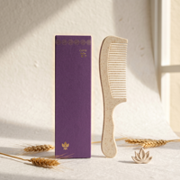 Juego de Peines para Cabello de Hotel Biodegradables y Sostenibles |   Peines de Paja de Trigo al por Mayor con Mango Ergonómico Antiestático |   Cuidado Personal Ecológico