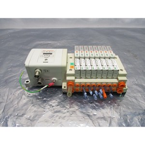 SMC SS5V1-GCJ09 Conjunto de Colector de 8 Válvulas - Equipo y Piezas de Semiconductores de Confianza con Legado Global - Product Image 2