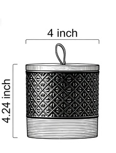 Artisan Ceramic <b>Kitchen</b> Canister Wooden Seal Lid Textured <b>Storage</b> Jar Freshness Lock Counter Organizer Luxury Farmhouse Accent - Product Image 5