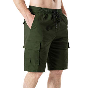 Shorts Cargo Légers en Polyester et Coton pour Hommes – Nouvelle Collection Été 2026 – Vente en Gros OEM - Product Image 3