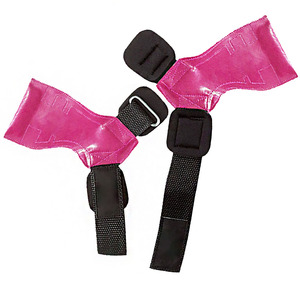 Poignées de musculation antidérapantes en caoutchouc pour la musculation - Sangles de soutien rembourrées professionnelles pour la musculation - Product Image 2