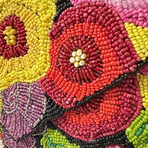 กระเป๋าคลัทช์ลูกปัดทำมือ ราคาประหยัด กระเป๋าสะพายผู้หญิงทันสมัย สำหรับงานแต่งงาน งานเลี้ยงกลางคืน และโอกาสทั่วไป - Product Image 6