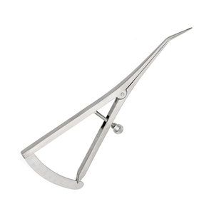 Calibrador Castroviejo Angulado de 18 cm, Instrumento Quirúrgico de Precisión de Acero Inoxidable para Medición Precisa y Planificación de Implantes - Product Image 2
