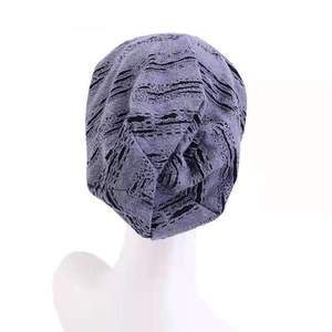 หมวกบีนนี่คุณภาพพรีเมียมสำหรับฤดูหนาว แฟชั่นสำหรับผู้ชายและผู้หญิง หมวกบีนนี่ลายด็อบบี้สำหรับผู้ใหญ่ หมวกอุ่นๆ ลายแจ็คการ์ด ปี 2025 - Product Image 4