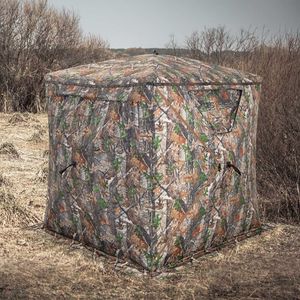 Tenda da Terra Portatile Pop-Up per 2-3 Persone per Caccia con Borsa per il Trasporto e Tasca Portaoggetti - Product Image 1