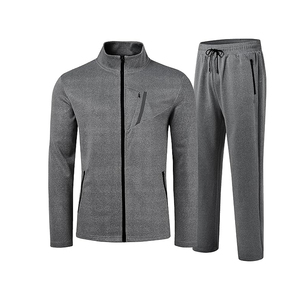 <b>Polyester</b> <b>Tracksuit</b> Men Women Custom Design Gym Jogging Suit OEM Manufacturer - Product Image 1