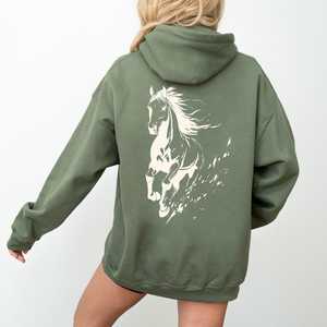 Hoodie unisexe personnalisé en molleton de coton 400 g/m² coupe oversize et courte, en tissu molletonné épais 420 g/m² - Product Image 4