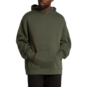 Sudadera con Capucha para Hombre, de Alta Calidad, 100% Algodón, 500g, Felpa Francesa, Hombros Caídos, con Logotipo Personalizado, Fabricante - Product Image 5