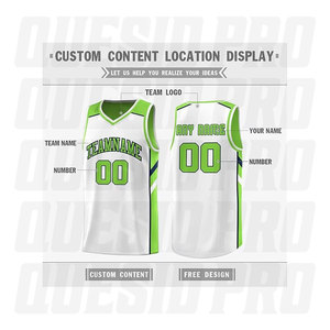 Custom Basketball Jersey Mesh Breathable Men’s Basketball Jersey Shirts Ribbed Reversible Sportswear Factory Manufacturer - Product Image 4