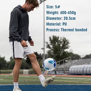 Professional Training Soccer <b>Ball</b> Strong Build Durable Surface Perfect For Practice Drills And Outdoor Gameplay - Product Image 6