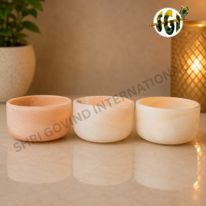Porte-bougie en verre écologique, pot à bougie rond fait à la main, décoration de table réutilisable, bougie décorative portable pour la maison - Product Image 5