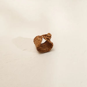 Anneau de serviette en rotin naturel style ferme, décoration rustique pour table, fait main, exportateur, fabricant, fournisseur - Product Image 3