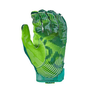 Gants de football américain en cuir de qualité professionnelle, offrant une adhérence avancée, un soutien confortable et une performance de préhension améliorée. - Product Image 5