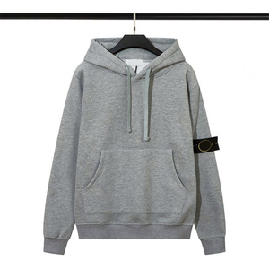 Sweat à capuche unisexe de haute qualité, coupe classique, logo personnalisé, 100% coton, écologique, respirant, 220g, poids lourd - Product Image 5