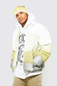 Custom Men’s Puffer <b>Jacket</b> For Winter Premium Casual Outdoor Wear For Men's Windproof <b>Zipper</b> Closure Side <b>Pockets</b> Men's Coat - Product Image 5