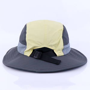 Chapeaux de pêcheur unisexes en coton, décontractés, respirants, personnalisables, couleurs unies pour adultes - Product Image 4