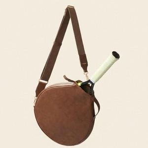 Bolsa de viaje para palas de pickleball con soporte de cuero, correa ajustable y construcción de cuero duradero a un precio asequible. - Product Image 6
