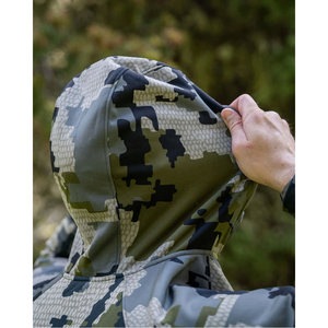 Solid Pattern Waterproof <b>Canvas</b> Windproof Silens Hunting Hoodie Quick Dry Best Men's Women's Winter Hunting Fleece Hunting - Product Image 4