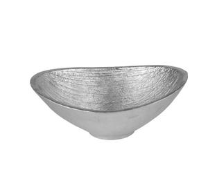 Bol de service décoratif de luxe fait main en aluminium, style antique, pour chocolats et noix, idéal pour les fêtes, personnalisable, en métal, haute qualité, vente chaude - Product Image 1