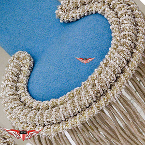 KEW Epaulettes de Hombro Vintage de Alta Personalización con Bordados y Adornos de Flecos, de Lujo y Ecológicos - Product Image 2