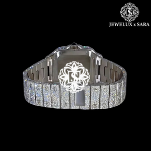 Reloj de Diamantes de Acero Inoxidable de Lujo, el Más Vendido, para Hombre, Resistente al Agua, de Cuarzo, para Oficina y Eventos - Product Image 2