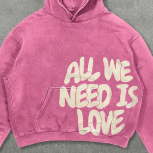 Sweat-shirt à capuche Y2K vintage décontracté style gothique streetwear, respirant, à manches longues, coupe oversize, avec motif graphique et lettres, idéal pour le printemps et le hip-hop - Product Image 6