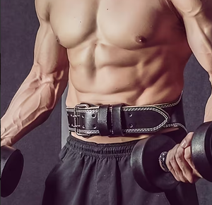 Ceinture de musculation en cuir personnalisable avec boucle antidérapante, soutien lombaire réglable, protection de base pour l'entraînement de force - Product Image 6