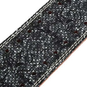 Ceinture de musculation en cuir réglable sur mesure avec boucles pour la musculation, la force athlétique et la sécurité en salle de sport - Product Image 3