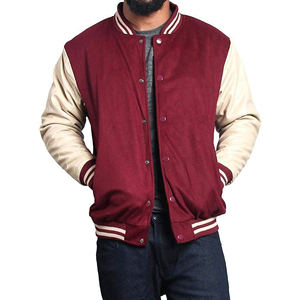 Top Trending Men's Versity College <b>Jackets</b> Wholesale Blank <b>Varsity</b> <b>Jackets</b> Custom Logo <b>Plain</b> Letterman <b>Varsity</b> <b>Jacket</b> for Men - Product Image 1