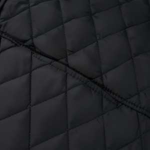 Jaket Wanita Berkerah Baseball Berlapis Isolasi Lengan Panjang Poliester Kancing Tekan Tingkat Pemula - Product Image 2