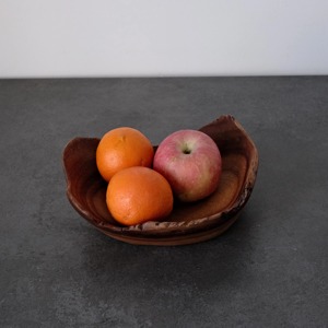 Série d'articles de table en bois de camphre faits à la main, bol en bois naturel biologique - Product Image 3