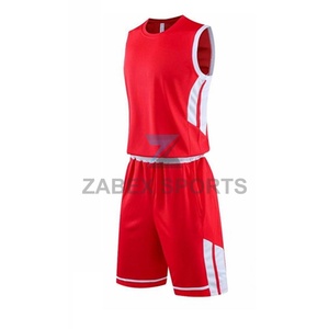 ชุดยูนิฟอร์มบาสเก็ตบอลแบบซับลิเมชั่นสั่งทำพิเศษ ชุดฝึกซ้อมพร้อมพิมพ์ลายตามสั่ง ป้องกันแบคทีเรีย ระบายเหงื่อได้ดี - Product Image 1