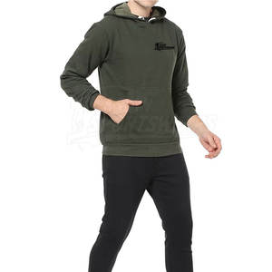 Sudadera con Capucha de Alta Calidad 100% Algodón para Hombre, Sudadera Ligera de Estilo Urbano, Hecha en Pakistán - Product Image 4