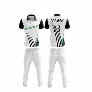 Best Quality OEM Design Cricket Uniform for New Adults Printed Sportswear Set Custom Sublimation Design Men Cricket Uniform - Product Image 6
